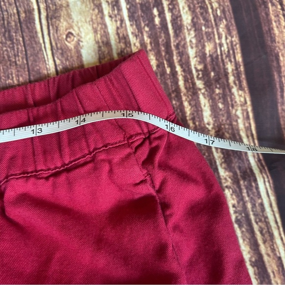 Red Madewell Linen Shorts Size M - Picture 6 of 6